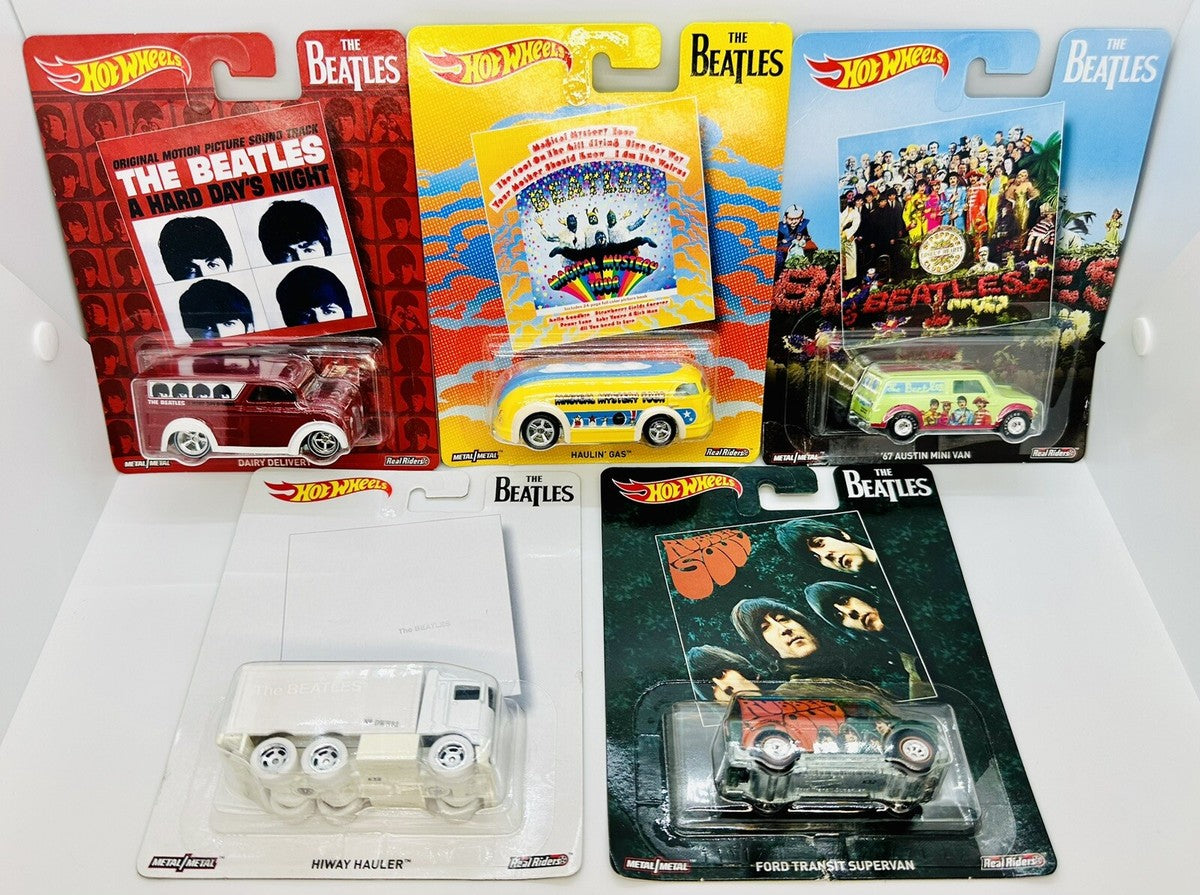 Hot Wheels -- The Beatles Album Cover Set DLB45 -- Pop Culture