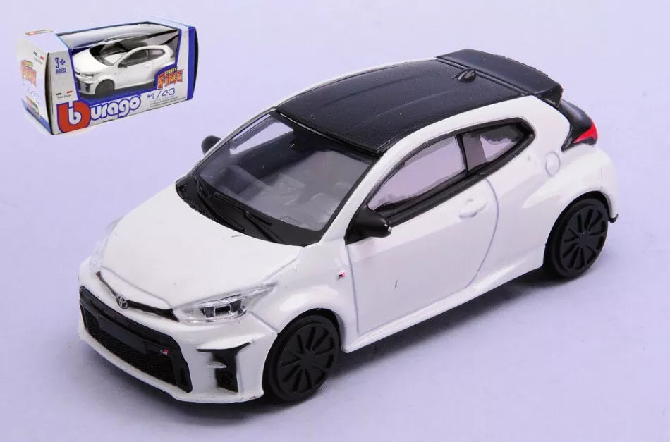 1:43 Toyota GR Yaris 2020 -- White -- Bburago