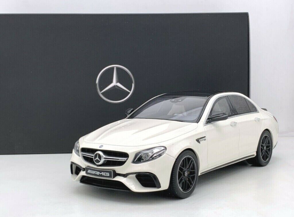 1:18 2017 Mercedes-Benz E-Class E63 S AMG -- Diamond White
