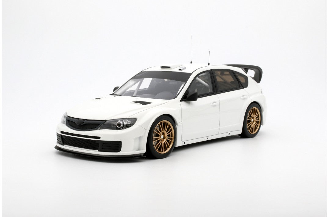 Otto mobile 1/18スバル インプレッサ WRX STI（ホワイト） OttO Mobile / Kyosho 1:18 Subaru Impreza WRX STi S206 in