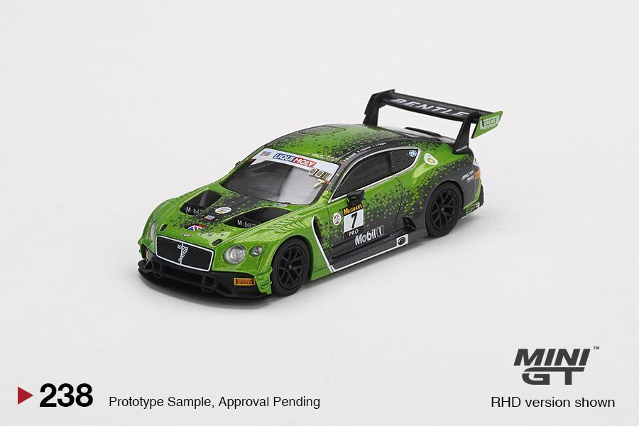 1:64 2020 Bathurst 12 Hour Winner -- #7 Bentley Continental GT3 -- Min