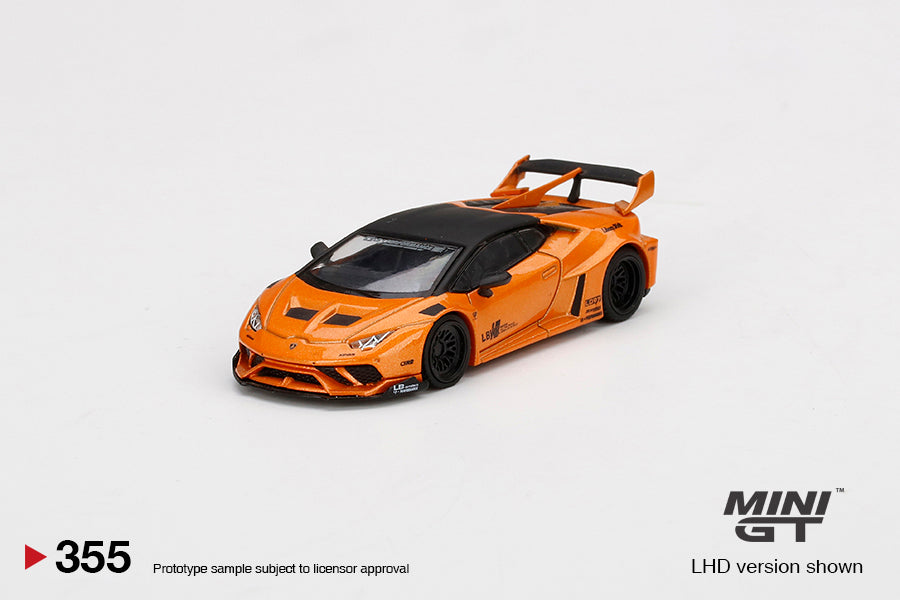 1:64 Lamborghini Huracán GT LB-WORKS -- Arancio Borealis (Orange) -- M
