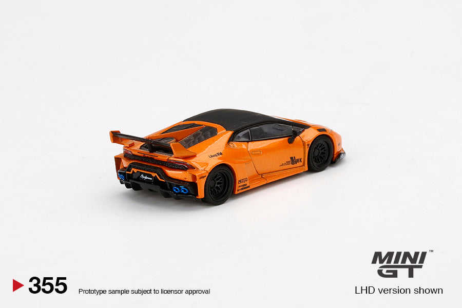 1:64 Lamborghini Huracán GT LB-WORKS -- Arancio Borealis (Orange) -- M