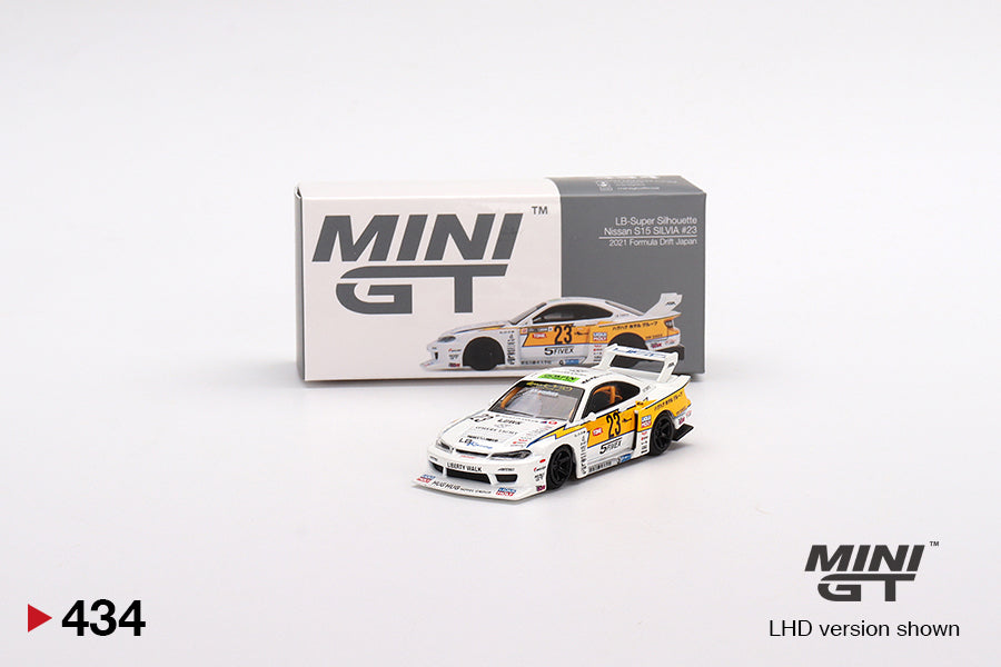 1:64 Nissan S15 Silvia LB-Super Silhouette -- #23 2021 Formula Drift -