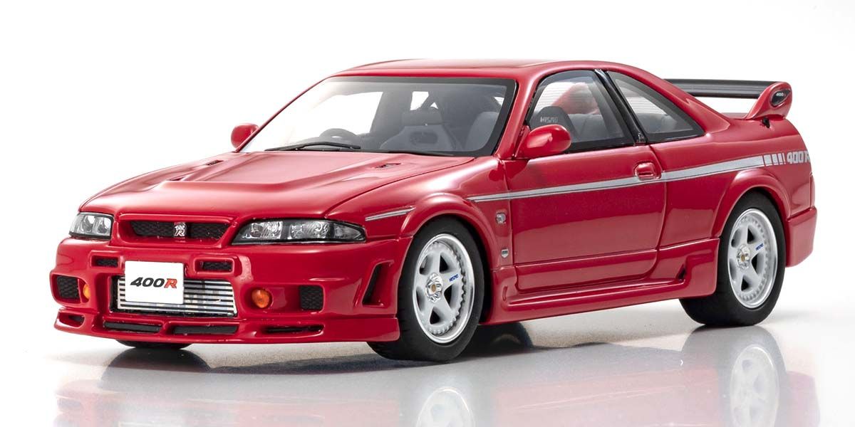 1:43 Nissan Skyline Nismo R33 GT-R 400R -- Red -- Kyosho