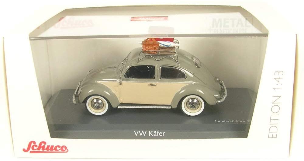 1:43 VW Kaefer (Beetle) Ovali w/ Roof Rack & Picnic Basket -- Schuco V