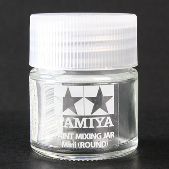 Tamiya Paint Mixing Jar -- Round 10mL (10cc) -- 81044