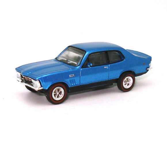 1:87 (HO) 1972 Holden Torana LJ GTR XU1 -- Cyan Metallic Blue -- Cooee Classics