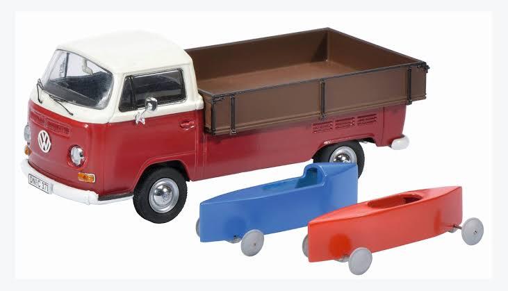 Schuco 1/43程度 VW type 2 バン “DUNLOP” Schuco（シュコー