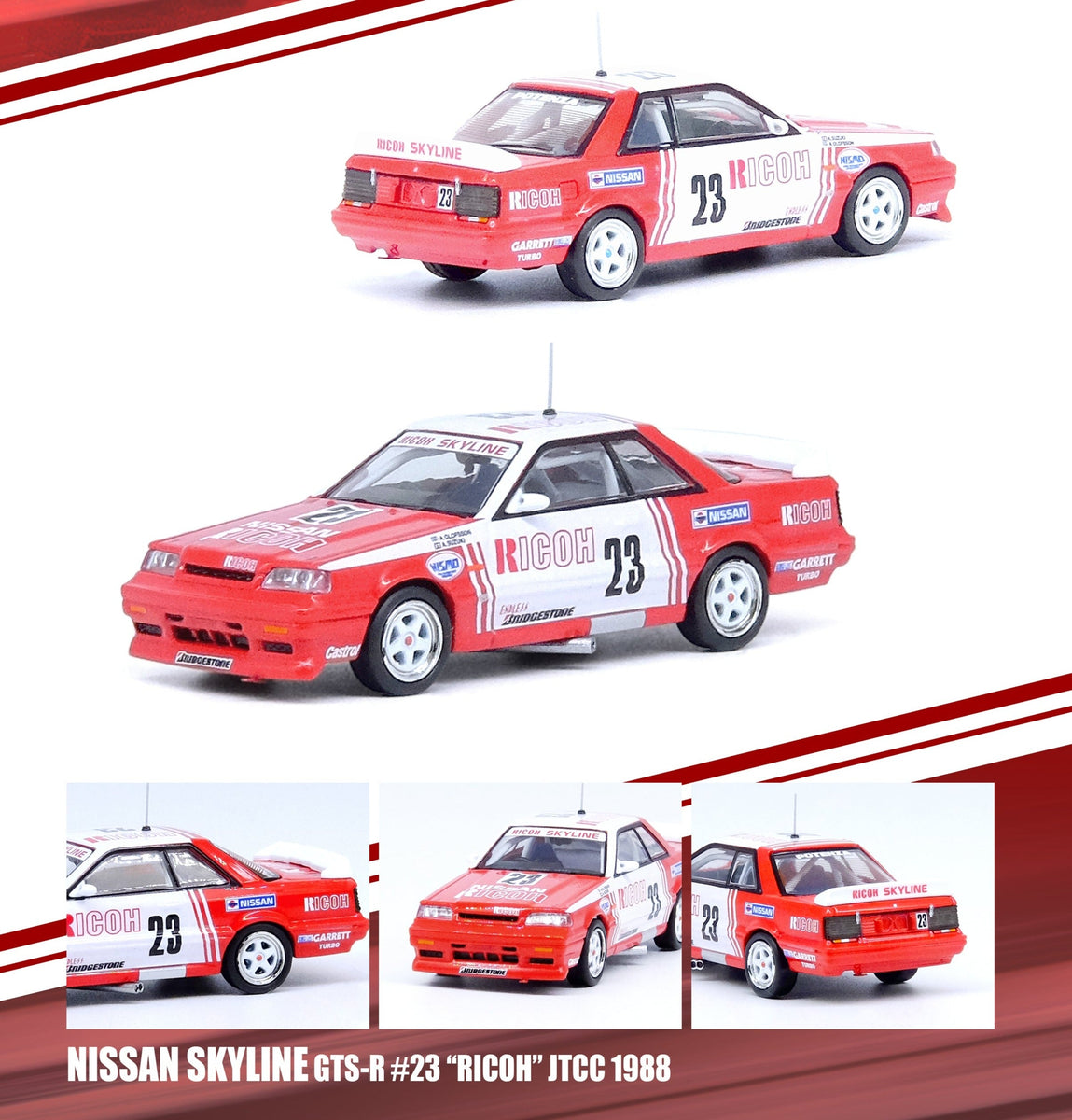 1:64 Nissan Skyline GTS-R (R31) -- #23 