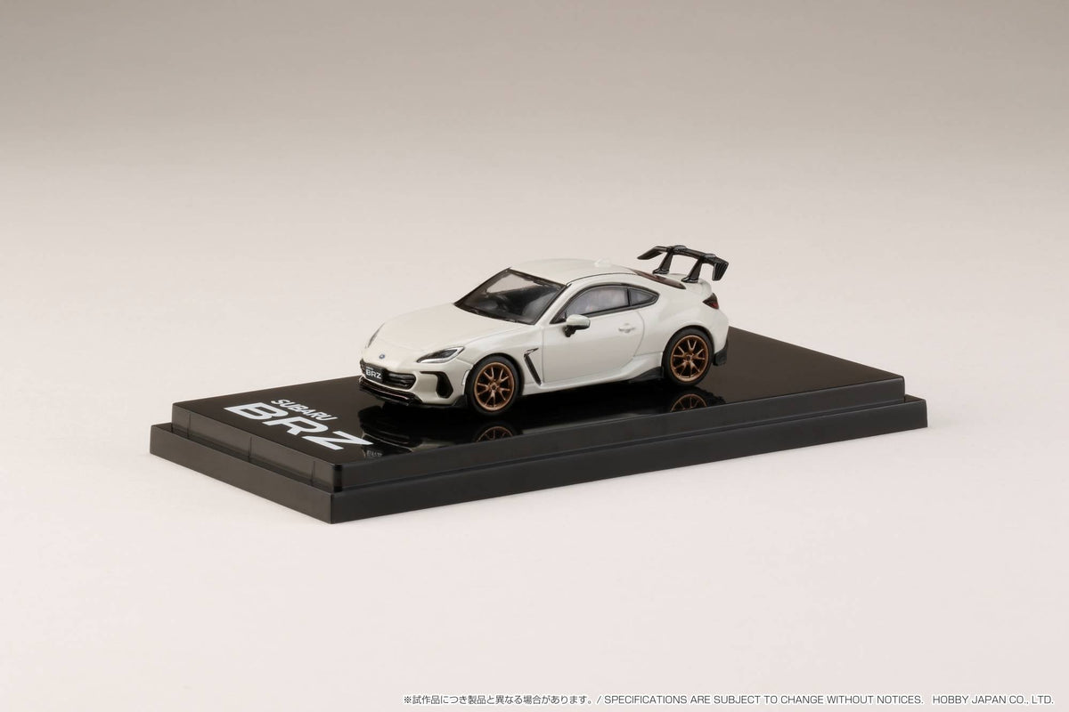 SUBARU BRZ STI Sport スバル公式ミニカー クリスタルホワイト 1/43