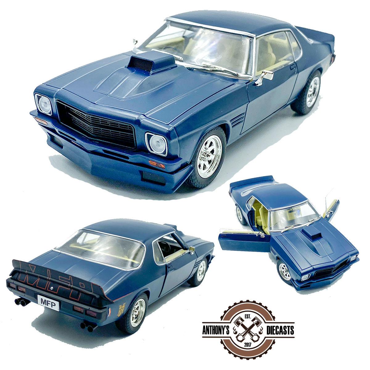 1:24 MFP Mad Max HQ -- Holden Monaro HQ Pursuit Nightrider -- DDA/Gree