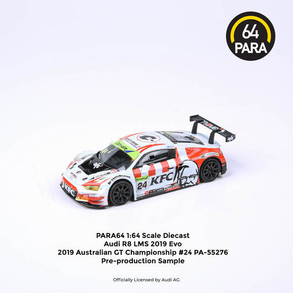1:64 2019 Australian GT Championship -- #24 KFC Audi R8 LMS -- PARA64