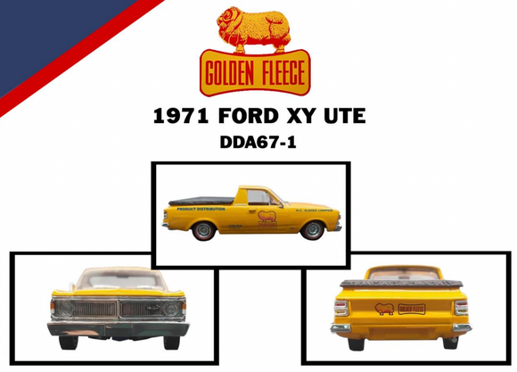 1:43 Ford XY Ute -- Golden Fleece -- DDA Collectibles