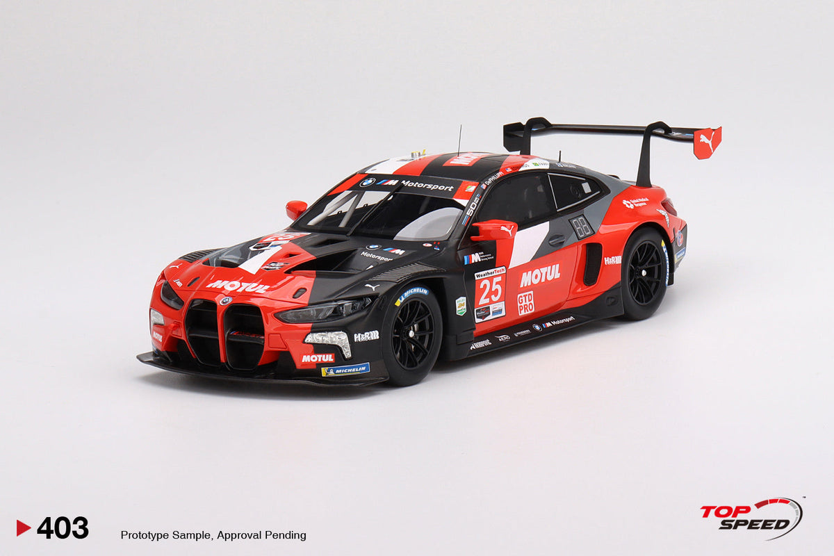 1:18 BMW M4 GT3 -- #25 BMW Team RLL -- 2022 IMSA Daytona 24 Hr -- TopS