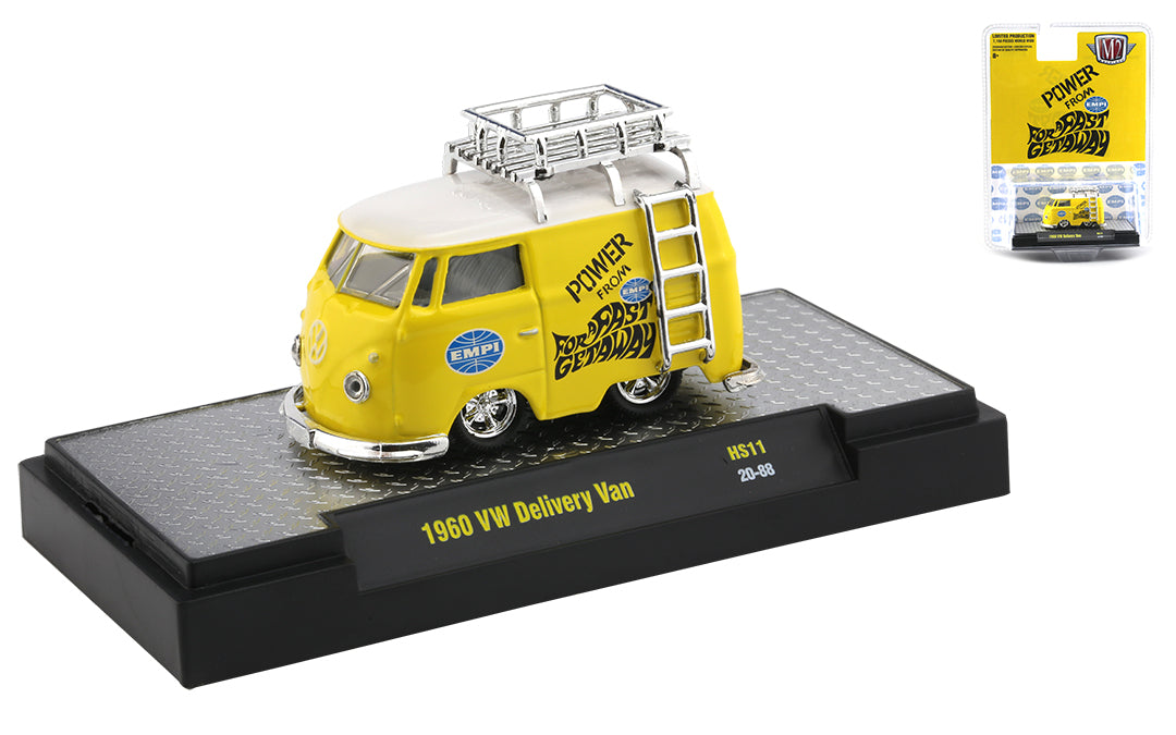 1:64 M2 Machines -- 1960 VW Delivery Van Shorty -- EMPI
