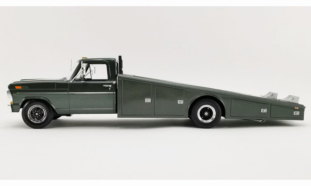 acme/'70 Fordフォード F-350 RAMP TRUCK 1/18 1:18 1970 Ford F-350 Ramp Truck -- Highland Green -- ACME