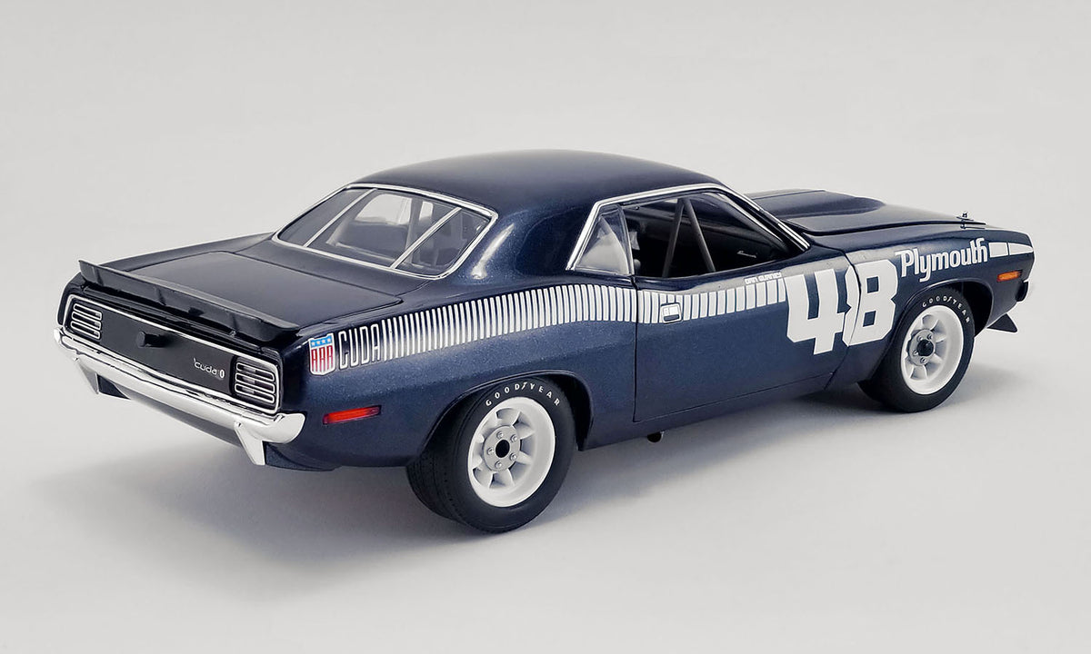 1:18 1970 Plymouth AAR Cuda -- Dan Gurney #48 Pilot Car -- ACME