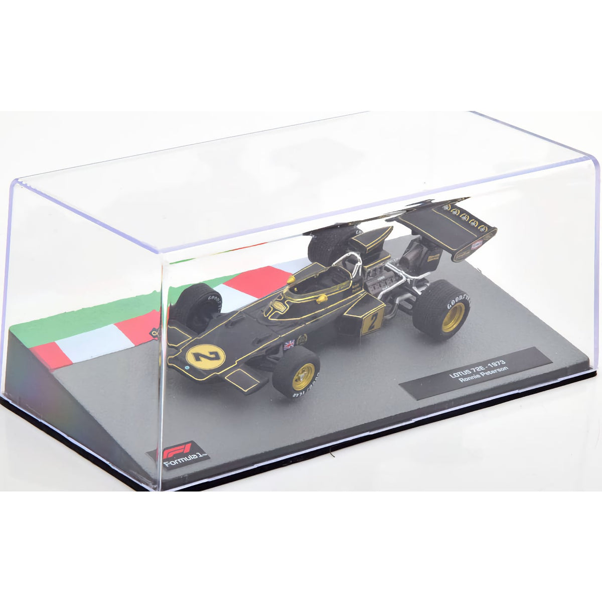 1:43 1973 Ronnie Peterson -- Lotus 72E -- Atlas F1