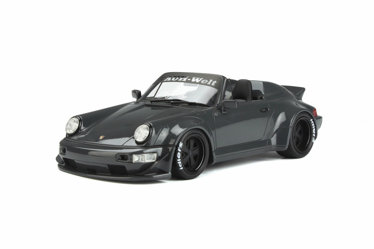 RWB 911 1/18 Diecast マットブラックモデル 1:18 RWB 911 (930) Body-Kit Yabai -- Grigio Telesto -- GT