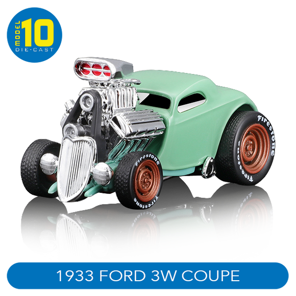 1:64 1933 Ford 3W Coupe -- Muscle Machines Series 2