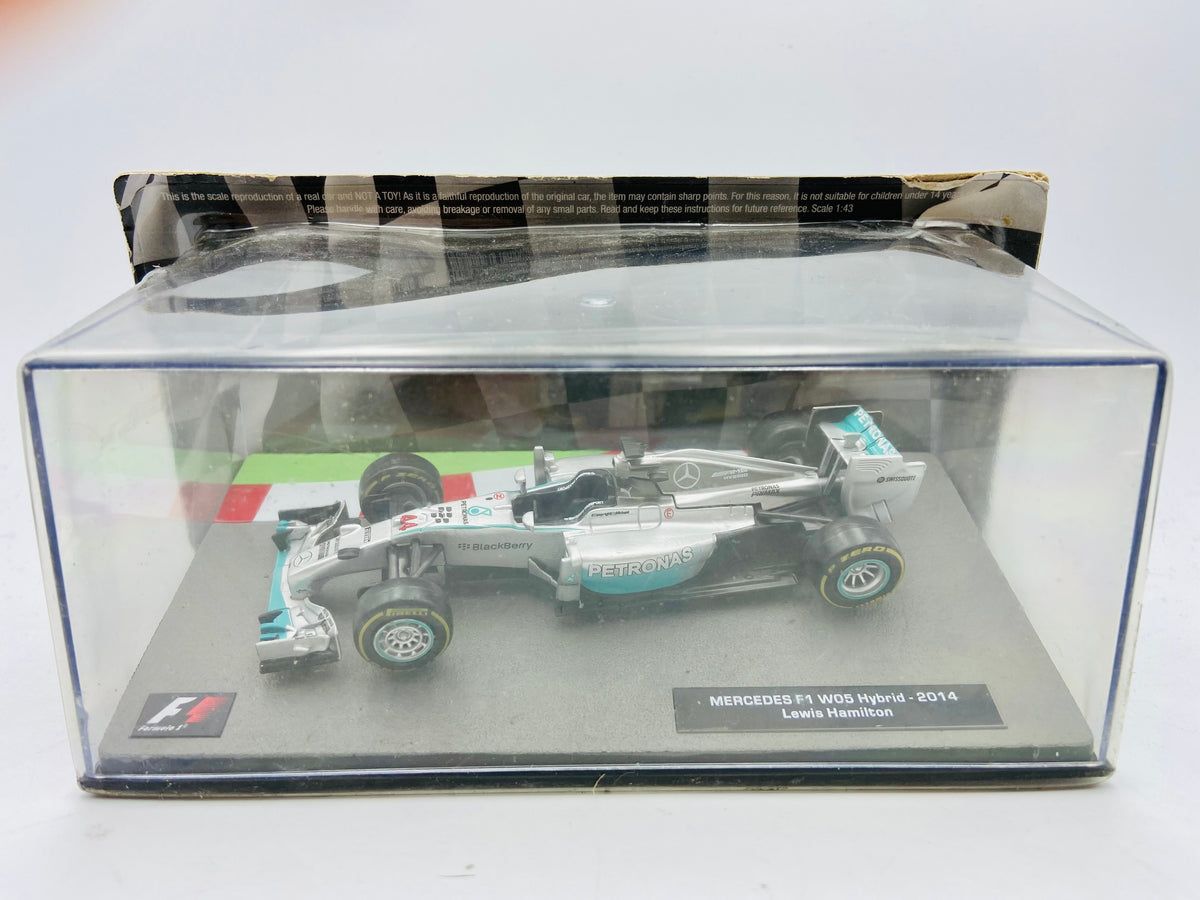 1:43 2014 World Champion -- Lewis Hamilton -- Mercedes W05 -- Atlas F1