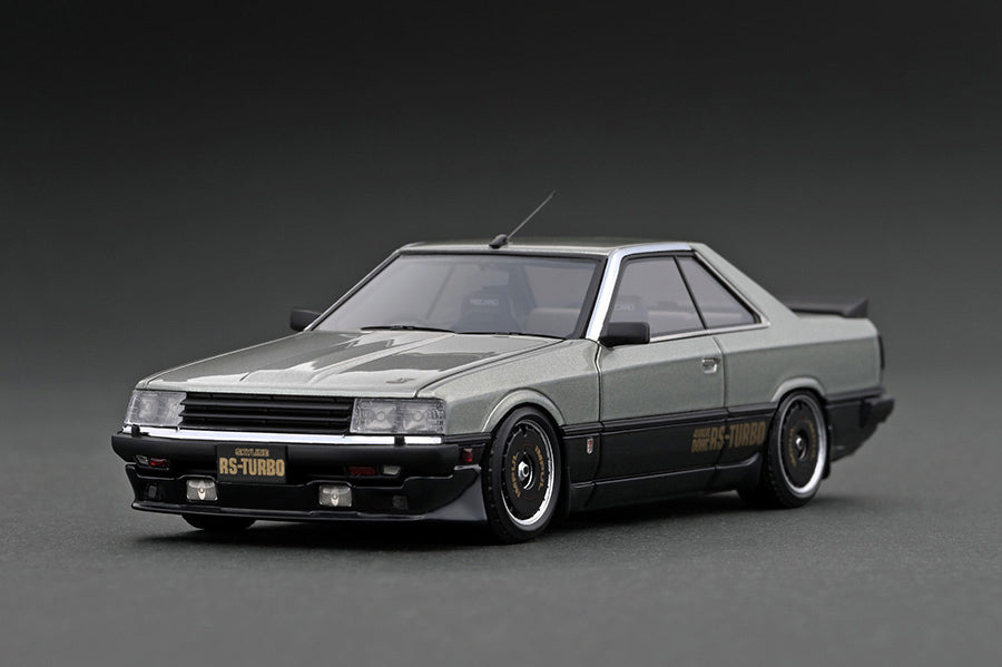 1:43 Nissan Skyline 2000 RS-Turbo (R30) -- Silver/Black -- Ignition Mo
