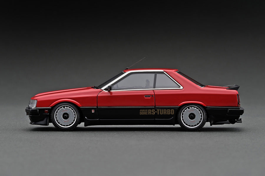 1:43 Nissan Skyline 2000 RS-Turbo (R30) -- Red/Black -- Ignition Model