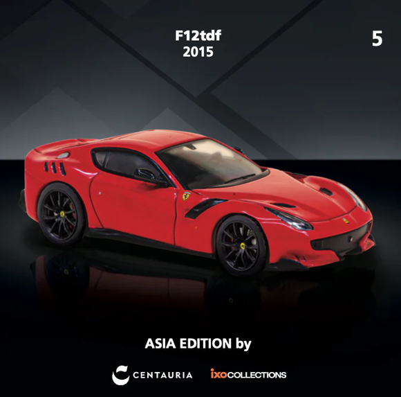 1:64 Ferrari F12 TDF 2015 -- Red -- Centauria / IXO Models
