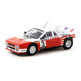 1:64 1985 Rally Van Haspengouw Winner -- #3 Red/White Lancia 037 -- Tarmac Works