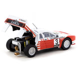 1:64 1985 Rally Van Haspengouw Winner -- #3 Red/White Lancia 037 -- Tarmac Works