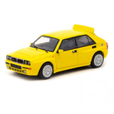 1:64 Lancia Delta HF integrale -- Giallo Ginestra (Yellow) -- Tarmac Works