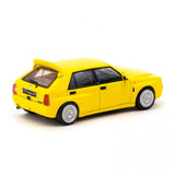 1:64 Lancia Delta HF integrale -- Giallo Ginestra (Yellow) -- Tarmac Works