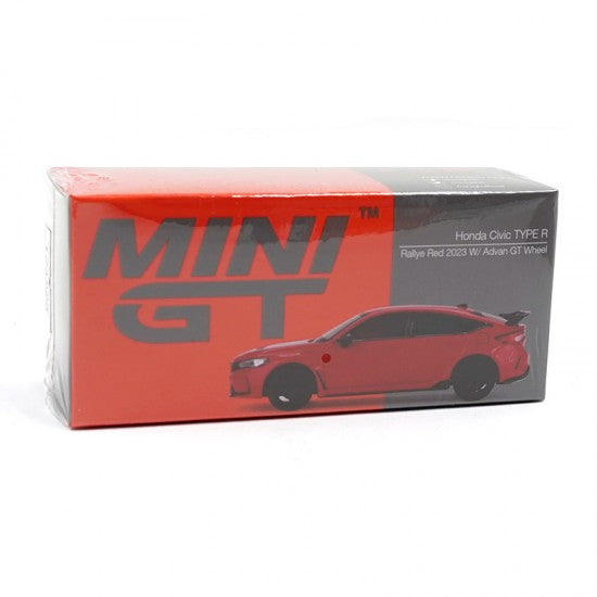 1:64 Honda Civic Type R (FL5) 2023 -- Rallye Red -- Mini GT
