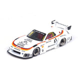 1:64 Mazda RX7 (FD3S) LB-Super Silhouette -- White #41 Slammed -- INNO64