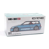 1:64 Honda Civic (EF) Kaido V1 - Tahitian Green -- KaidoHouse x Mini GT KHMG126