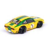 1:64 Mazda RX3 Savanna LBWK Liberty Walk -- Yellow/Green -- INNO64