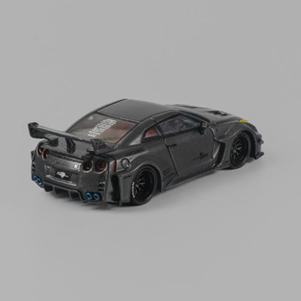 1:64 Nissan R35 LBWK GT35RR Super Silhouette -- Carbon Fibre Black --