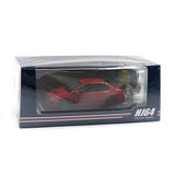 1:64 Mitsubishi Lancer Evo 8 MR GSR w/Engine -- Red -- Hobby Japan