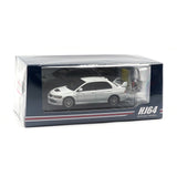 1:64 Mitsubishi Lancer Evo 9 GSR w/Engine -- White -- Hobby Japan