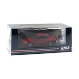 1:64 Mitsubishi Lancer Evo 9 GSR w/Engine -- Red -- Hobby Japan