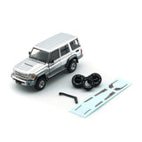 1:64 Toyota Land Cruiser LC76 -- Silver -- BM Creations