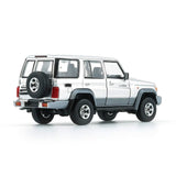 1:64 Toyota Land Cruiser LC76 -- Silver -- BM Creations