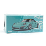 1:64 RWB 997 -- "Tiffany" Blue -- Pop Race Porsche 911