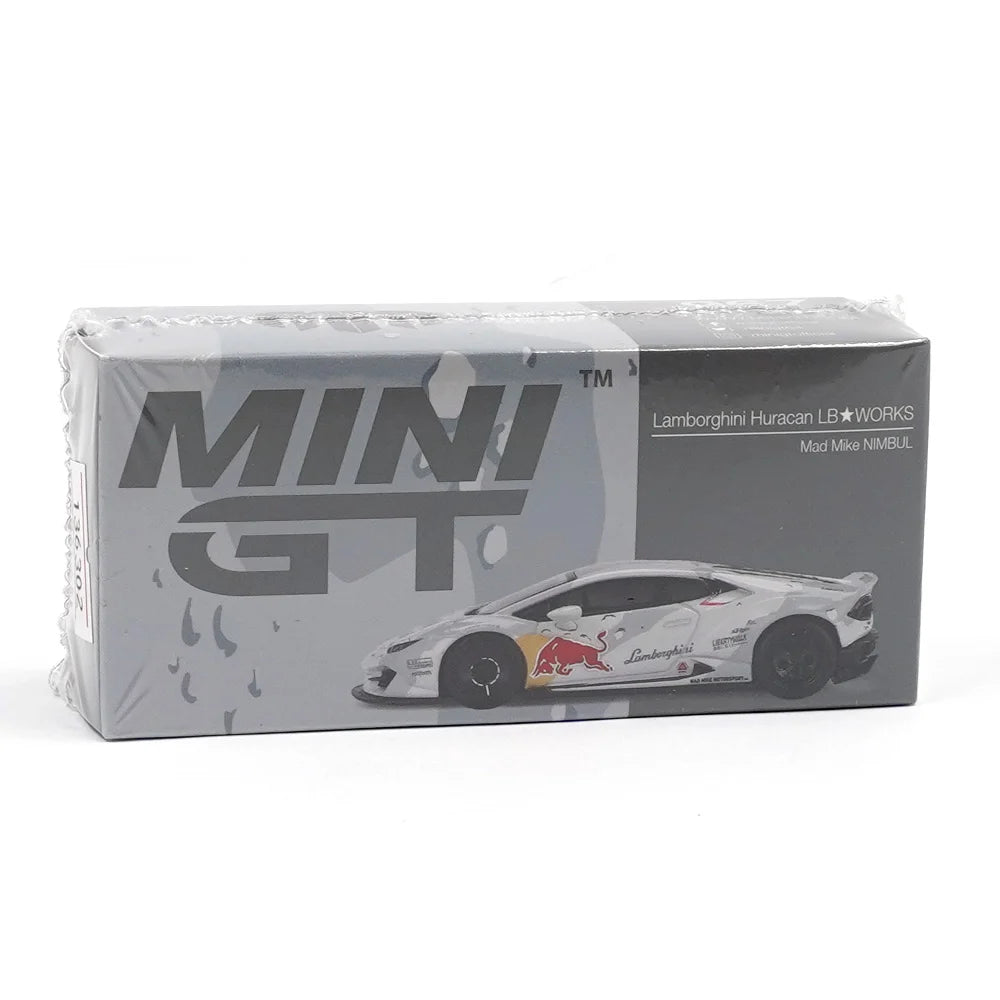 1:64 Lamborghini Huracan LB-WORKS -- Mad Mike NIMBUL -- Mini GT MGT009