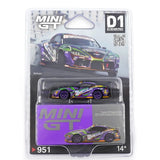 1:64 Toyota GR Supra -- KUHL 2021 D1GP EVANGELION RACING -- Mini GT MGT00951