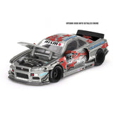 1:64 Nissan Skyline GT-R R34 Kaido V1 -- Star Racing -- Kaido House KHMG197