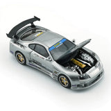 1:64 Toyota Supra (JZA80) Top Secret -- Silver -- BM Creations Expo Car