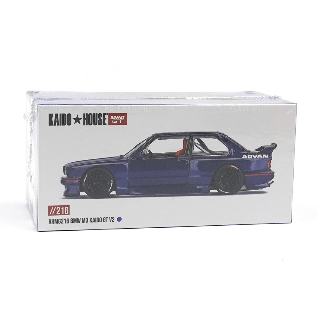 1:64 BMW M3 (E30) Kaido GT V2 - Purple -- Kaido House x Mini GT KHMG21
