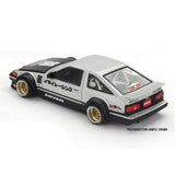 1:64 Toyota AE86 Sprinter Trueno Kaido Street V2 -- White/Black -- Kaido House KHMG218